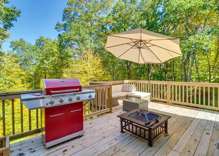 Pocono Getaway A Frame Cabin W/ Hot Tub Sauna